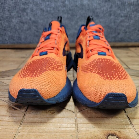 Brooks Launch 9 Mens 8D Orange Blue 1103861D854 Running Athletic Sneakers - Picture 4 of 14